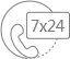 7X24小时快速响应